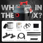 Shop-Vac 5430097 6 Gallon 5 Peak HP Wet/Dry Vacuum with Blower Function - Image 3