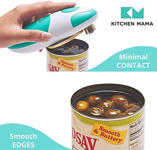 Kitchen Mama Auto Electric Can Opener, Teal - Image 3