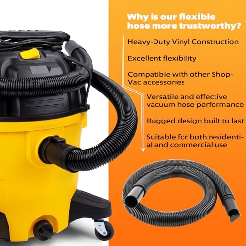 9196300 Flexible Hose for Shop-Vac Cleaner 1.25 Inch Diameter x 4 Ft Length - Image 4