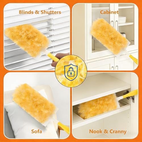 30 Count Duster Refills Compatible with Swiffer,Heavy Duty Duster Refills - Image 5