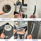 Crevice Cleaning Brush Set, Hard Bristle Grout Brush, 7-Pack - Image 3