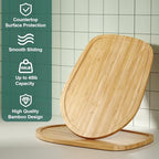 GuanQiao Food-Grade Bamboo Slider for KitchenAid 4.5-5 Qt Tilt Head Mixer - Image 5