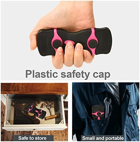 Razor Blade Scraper, 2 Pack Pink Double Edge Razor Scraper Remover Tool - Image 5