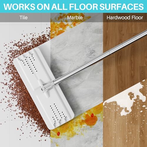 JOYMOOP 8L (2.1 Gal) Large Capacity Mop System with Extension Handle, Perfect for Household and Commercial Floor, Window, and Wall Cleaning - Includes 3 Washable Microfiber Pads for Wet and Dry Use - Image 6