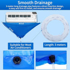 Mini Split Cleaning Kit for Air Conditioner,Wall Mounted Air Conditioner Cleaning Tools Waterproof Cover (11pcs) - Image 4