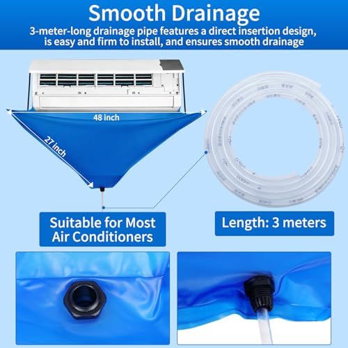 Mini Split Cleaning Kit for Air Conditioner,Wall Mounted Air Conditioner Cleaning Tools Waterproof Cover (3pcs) - Image 4