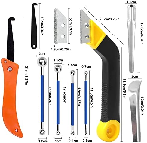14pcs Grout Removal Tool kit, Grout Saw with Replacement Blades - Image 2