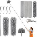 13-Piece Duster with Extension Pole, Cobweb Duster for High Ceiling by Unknown