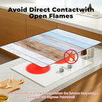 Heat-resistant Stove Top Cover - 28.5" X 20.5" Cooktop Protector Covers, Scratch-resistant Washable Pad Kitchen Countertop Mat (Colorl, 28.5" x 20.5") - Image 3