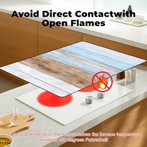 Heat-resistant Stove Top Cover - 28.5" X 20.5" Cooktop Protector Covers, Scratch-resistant Washable Pad Kitchen Countertop Mat (Colorl, 28.5" x 20.5") - Image 3