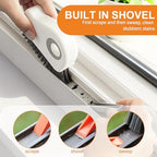Window Track Cleaner, Groove Cleaning Tool,2 in 1 Crevice Clean Brush - Image 4