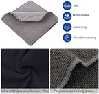SINLAND Dish Cloth for Washing Dishes Kitchen Washcloth Cleaning Cloth - Image 3