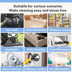 Multipurpose High Pressure Steam Cleaner, Heavy-Duty Portable Steamer with 3.5L Tank & 6 Accessories, Ideal for Home Kitchen Car Upholstery Tile Grout AC Cleaning (Yellow) - Image 5