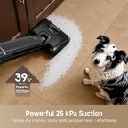 dreame Aero Wet Dry Vacuum Cleaner, All-in-ONE Vacuum Mop for Wet & Dry Messes, 0 Hair Residue Great for Pet Owners, One-Press Self-Clean, 180° Lie Flat, 35mins Runtime for Hard Floor Cleaning - Image 4