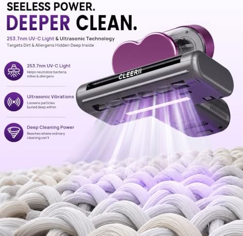 Pro Mattress Vacuum Cleaner, 16kPa Suction, 500W Corded - Image 5