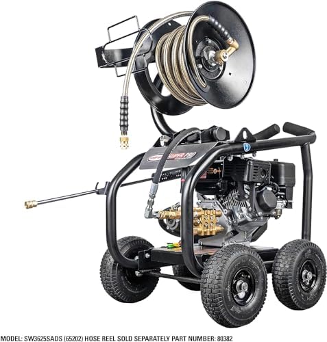 Simpson Cleaning 3600 PSI Gas Pressure Washer, 2.5 GPM Power Washer for Industrial Use, CRX210 Engine, 25-Foot Hose, SuperPro Roll-Cage, 49-State (SW3625SADS-S) - Image 6