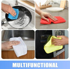 KinHwa Dish Cloths for Washing Dishes with Scrub Side, Microfiber Dish Rags - Image 4