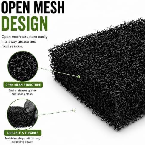 Grill Cleaning Kit, 10 PCS Bristle-Free Griddle Scrubber Pads with Reusable Handle, 4 Cleaning Levels for Blackstone, Grill Grates, Cast Iron, Smoker & Oven Racks - Image 5