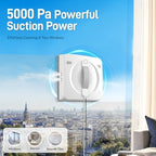 Window Cleaning Robot, 5000Pa Sauction with 4 Water Spray, 10-Stage Protection System, Intelligent Path Planning, 3 Cleaning Modes, Edge Detection for High Glass - Image 4