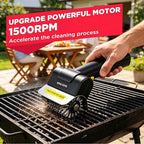 Electric BBQ Grill Brush, Grill Cleaning Brush with High-Speed Motor - Image 5