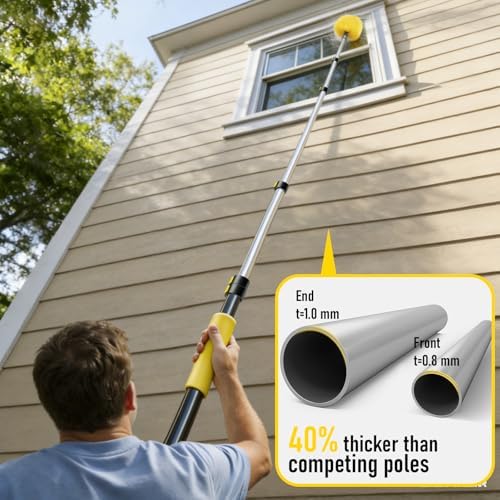 30 Foot High Ceiling Duster Kits with 4.7-24ft Heavy Duty Extension Pole - Image 4