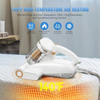 Mattress Vacuum with UV-C Light,16Kpa Bed Vacuum Cleaner for Sofa,Crib - Image 4