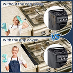 Silicone Stove Gap Covers 2Pack, Stove Gap Filler for Kitchen 25inch, Black - Image 5
