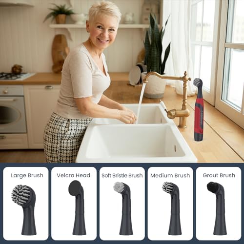 LifeBasis Cordless Electric Cleaning Brush - Image 3