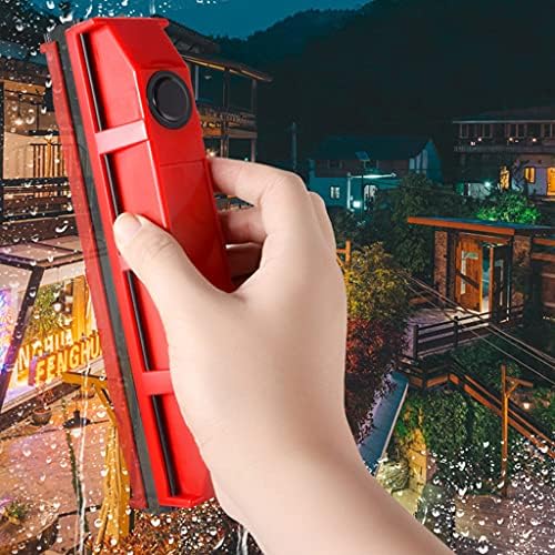 Window Glass Wiper Double-Sided Squeegee Gadget Household Window Washing Brush Washer - Image 2