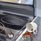 Stove Cover, Stove Guard, Stainless Steel Stove Gap Covers, Heat Resistant & Easy to Clean Stove Counter Gap Cover, Kitchen Stove Counter Gap Cover Eliminates Gap Between Counter & Appliances (2 pcs) - Image 3
