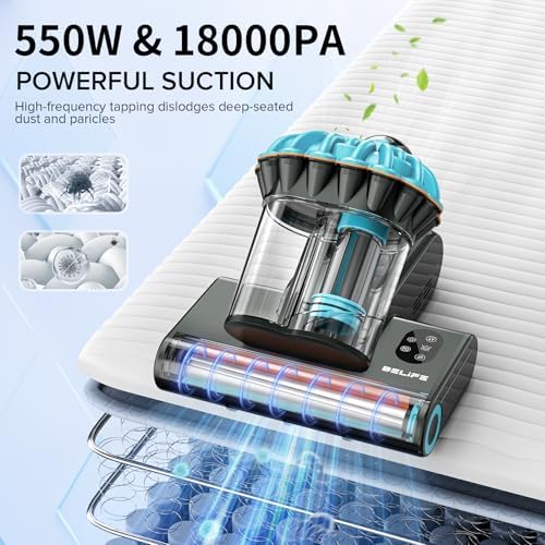 Belife M8 Mattress Vacuum Cleaner with UV & Hot Air & Heating - Image 2