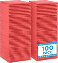 HOMEXCEL 100PK Microfiber Cleaning Cloth, Cleaning Rag for Home, 11.5x11.5 by HOMEXCEL