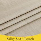NICETOWN Linen Blackout Door Curtains for Kitchen Office - Image 5