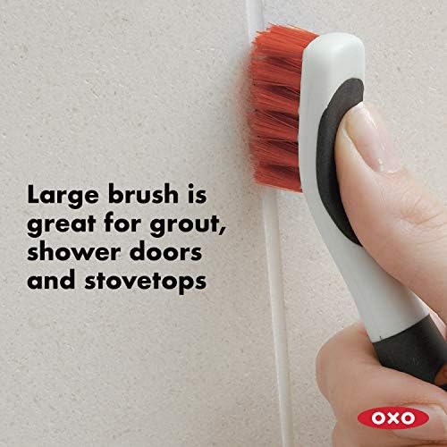 OXO Good Grips Deep Clean Brush Set, Orange, Blue - Image 3