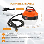BEAMNOVA Power Car Steamer for Auto Detailing High Pressure Handheld Steam Cleaner with 1.4L 0.37Gal Water Tank 2500W Portable Electric Steam Cleaning Machine Home Use Kitchen Floors Tools - Image 4