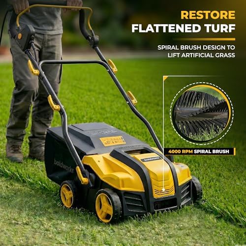 Electric Artificial Turf Sweeper Vacuum Artificial Grass Cleaner Machine - Image 3