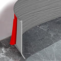 Vinyl Baseboard Molding Trim 4 Inch Peel and Stick Cove Base by Heonay