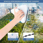 Magnetic Window Cleaner Tool,Windshield Cleaner Tool Magnetic,Double-Sided Cleaner Glass Tool, High Rise and Car,Magnetic Windshield Cleaner for High Rise, Car Glazed - Image 6