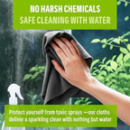 E-Cloth Window and Glass Cleaner Kit, Just Add Water - 1 Kit - Image 3