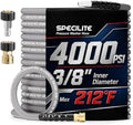 SPECILITE 75FT X 3/8" Pressure Washer Hose 4000 PSI for Hot & Cold Max 212℉ by SPECILITE