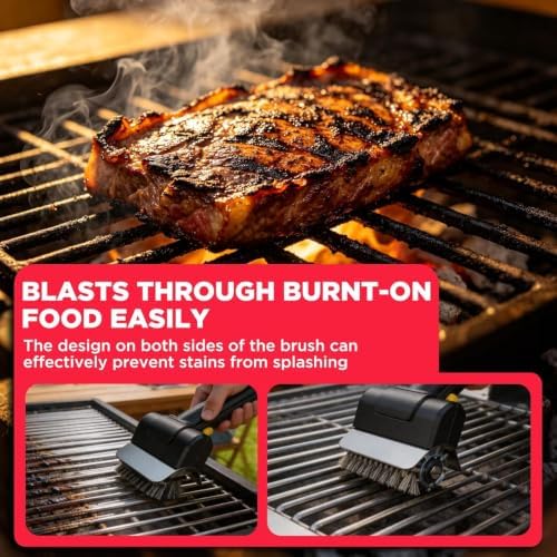 Electric Grill Brush Cordless, 1500 RPM BBQ Grill Cleaner for Outdoor Grill - Image 6