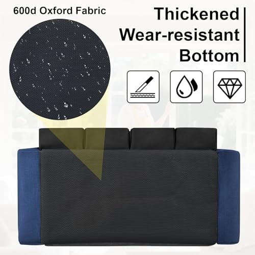 Wearable Large Cleaning Caddy Bag for Housekeepers (Blue) - Image 6