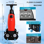 Commercial Floor Scrubber Machine, Electric Buffer Polisher, Dual - Image 6