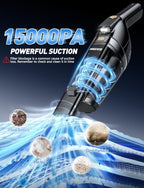 Gxzsk Handheld Vacuum Cordless, Rechargeable Car Vacuum, Hand Vacuum - Image 2