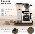Ibyx Appliance Slider, Sliding Tray for Coffee Maker, 13 x 10.5 in, Brown - Image 4