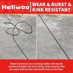 1/4’’ Pressure Washer Hose 25FT, Steel Wire Biaided Hose 4200PSI - Image 7