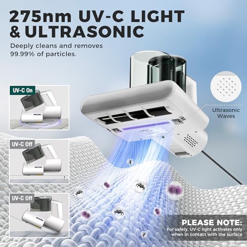 HAUSHOF Mattress Vacuum Cleaner, 16 Kpa Bed Vacuum Cleaner - Image 5