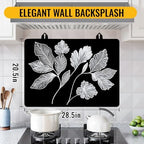 Stove Top Cover for Electric Stove,Glass Stove Top Cover, Heat Resistant Glass Cooktop Cover, Stovetop Protector, Kitchen Decor, Dish Drying Mats Cover for Ceramic Washer Top 28.5x20.5 inch - Image 2