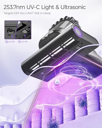 Mayking Mattress Vacuum Cleaner with UV-C for Bed Deep Clean, Model MV02 - Image 3