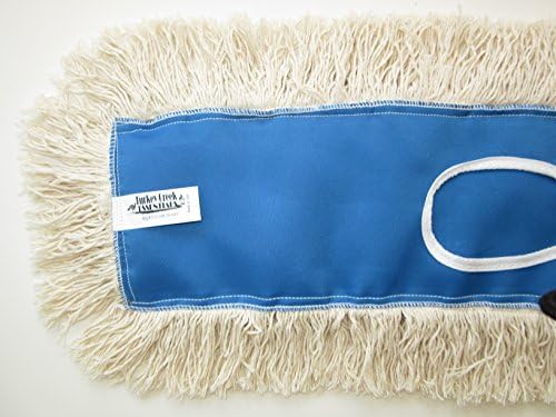 24" Industrial Strength Washable Cotton Dust Mop Refill, Replacement Head for Home & Commercial Use, Fits 24 Inch Frame, Cleans Hardwood, Laminate, Concrete, or Other Floor Systems (24") - Image 3